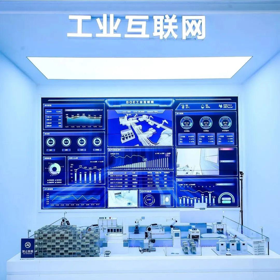 BOE工业互联网点亮\